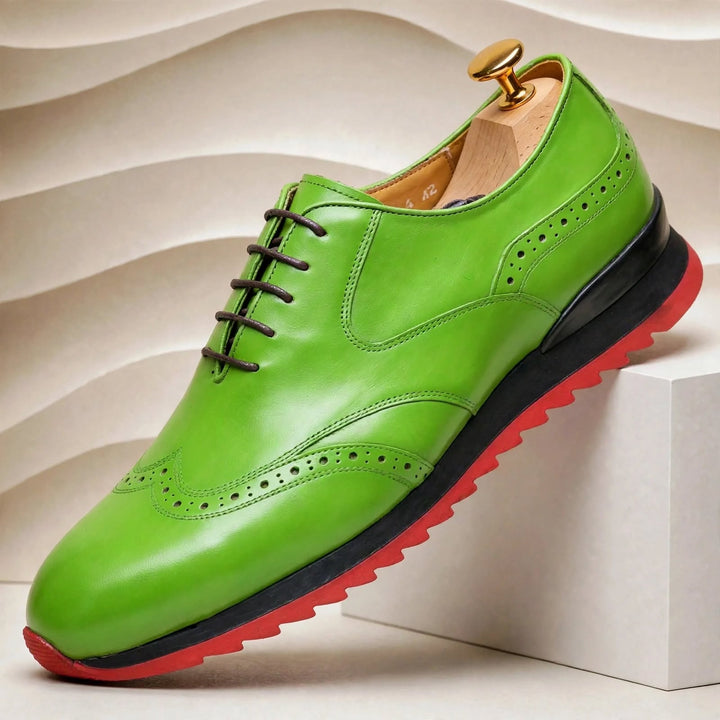 Corvino Cowhide Leather Sneakers