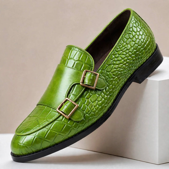Lasaro Cowhide Leather Loafers