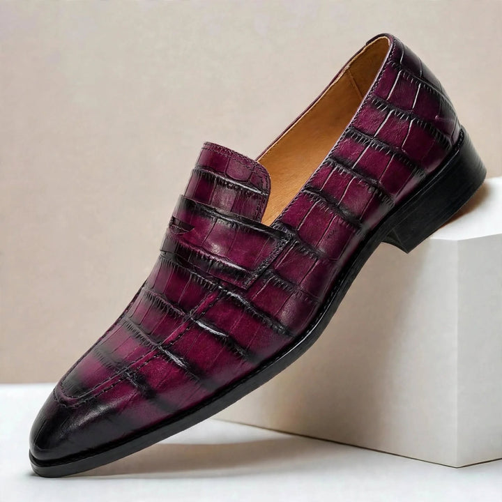 Galvani Cowhide Leather Loafers