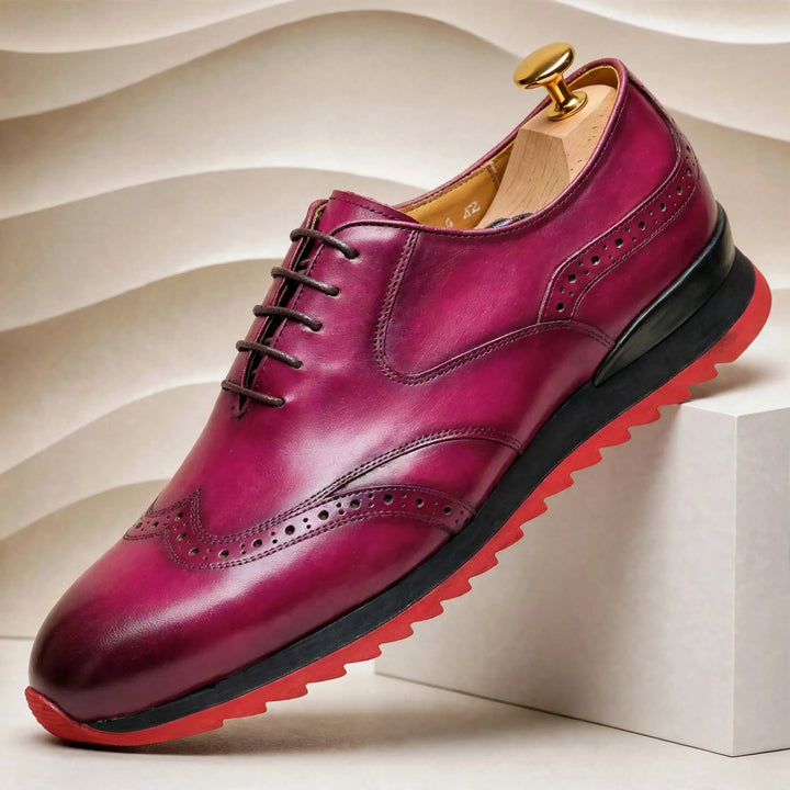 Corvino Cowhide Leather Sneakers