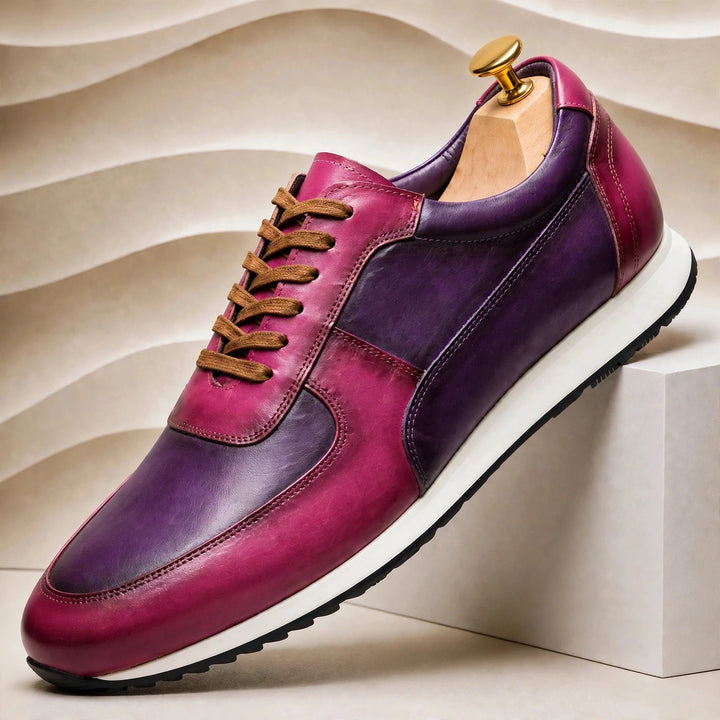 Lalvani Cowhide Leather Sneakers