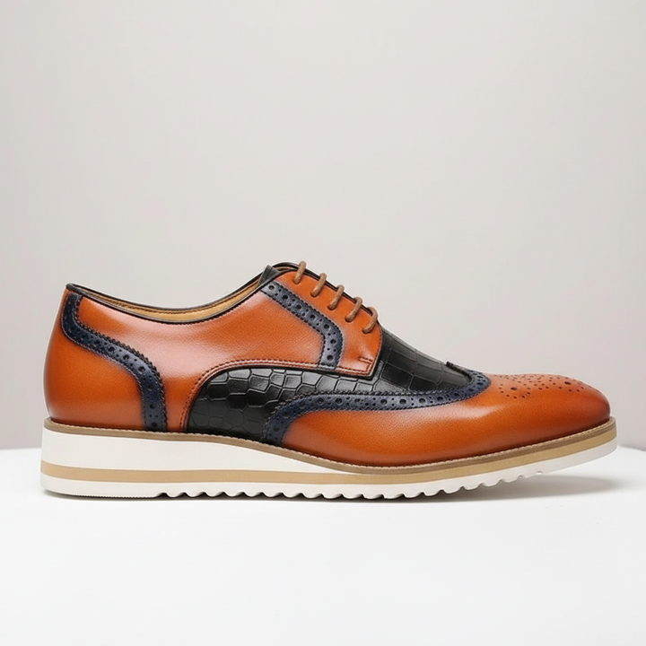 Romano Cowhide Leather Shoes