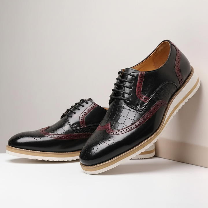 Romano Cowhide Leather Shoes