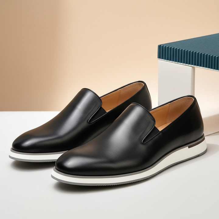 Montario Cowhide Leather Loafers