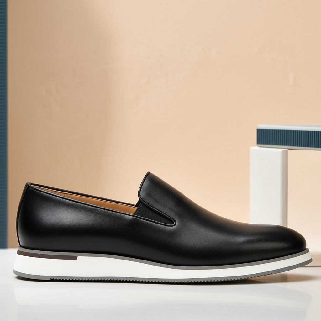 Montario Cowhide Leather Loafers