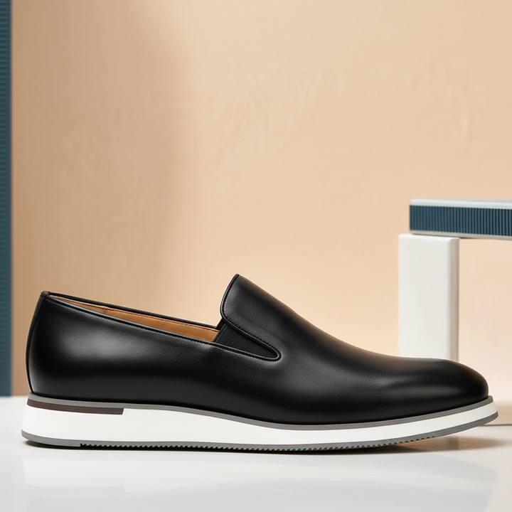 Montario Cowhide Leather Loafers