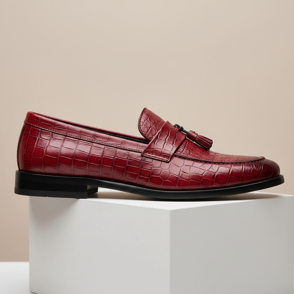Mattia Genuine Leather Loafers