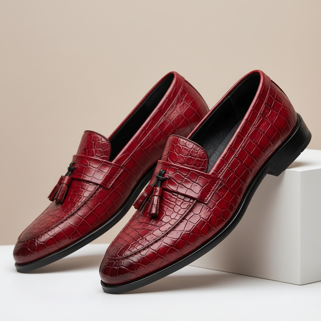 Mattia Genuine Leather Loafers