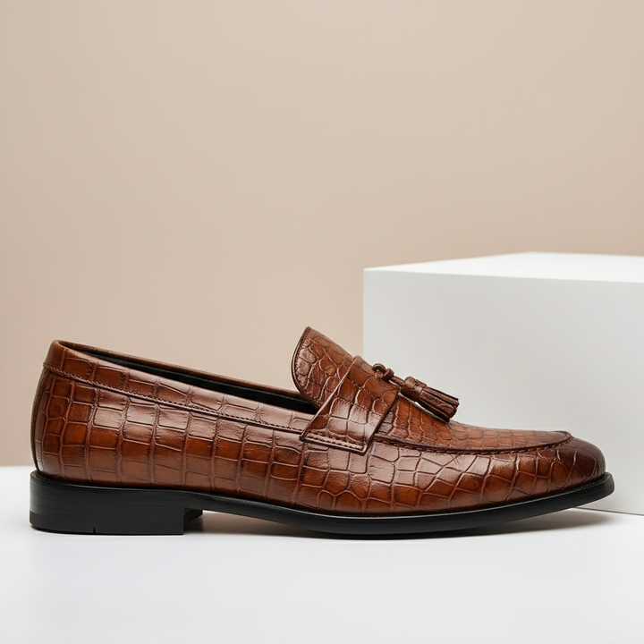 Mattia Genuine Leather Loafers