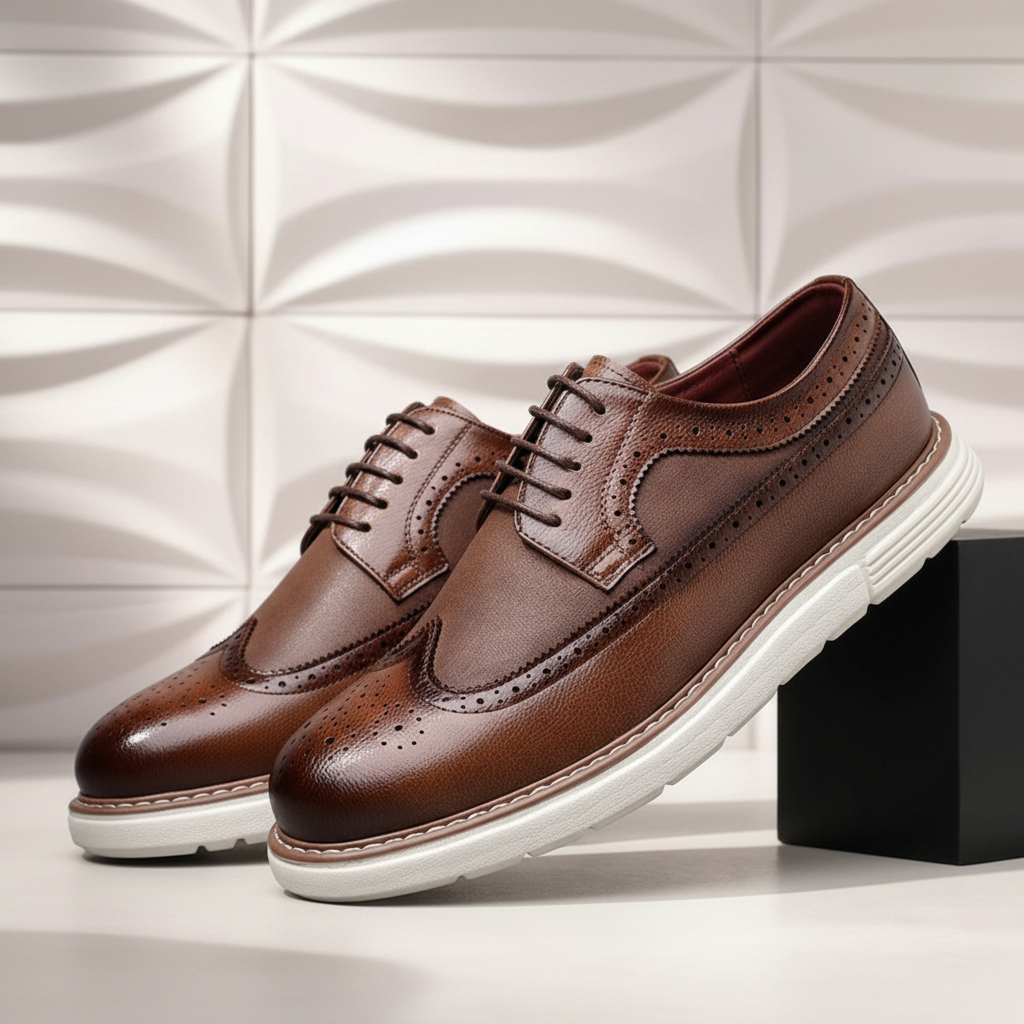 Orazio Cowhide Leather Sneakers