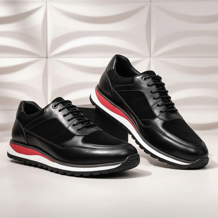 Lurelli Cowhide Leather Sneakers