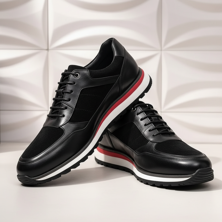 Lurelli Cowhide Leather Sneakers