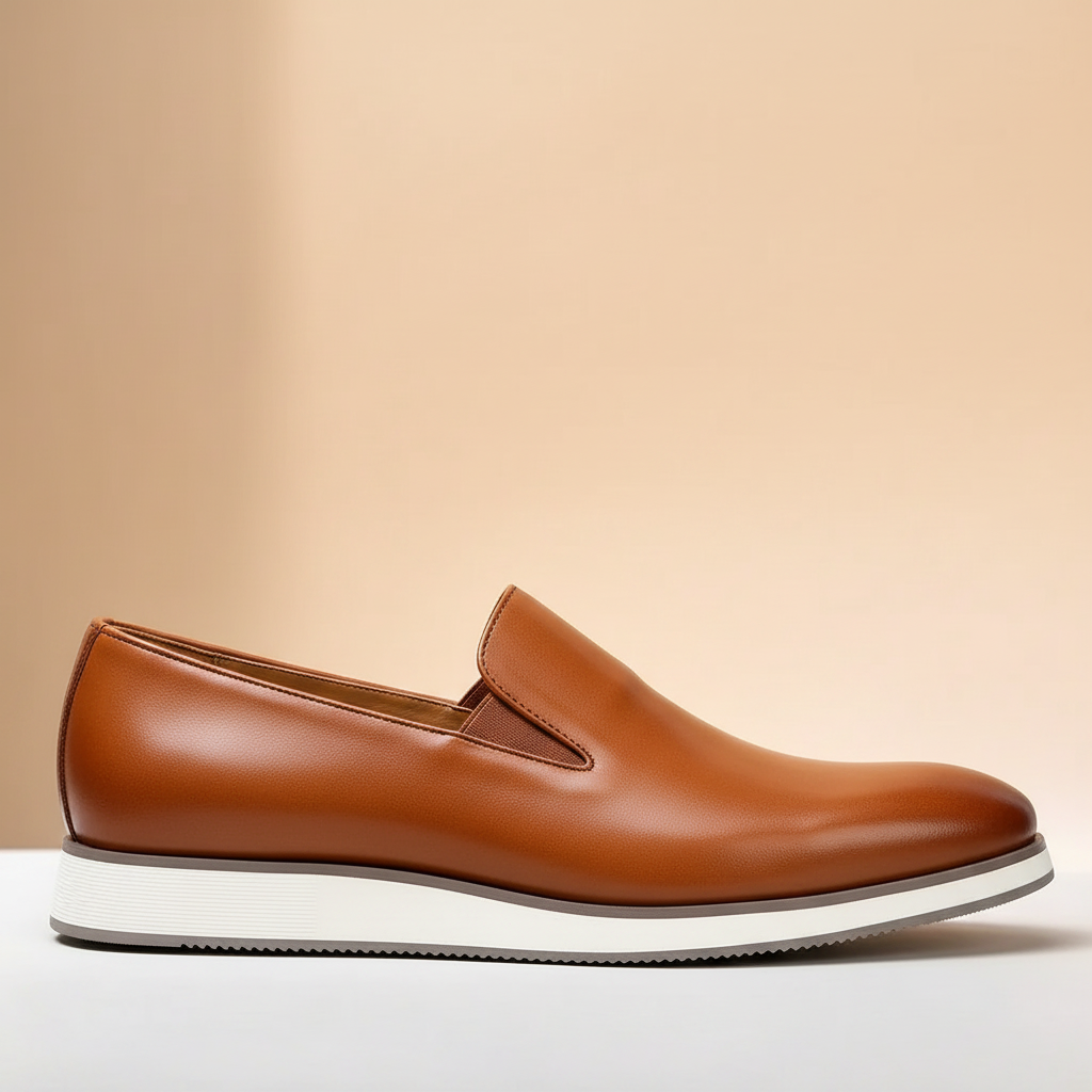 Montario Cowhide Leather Loafers