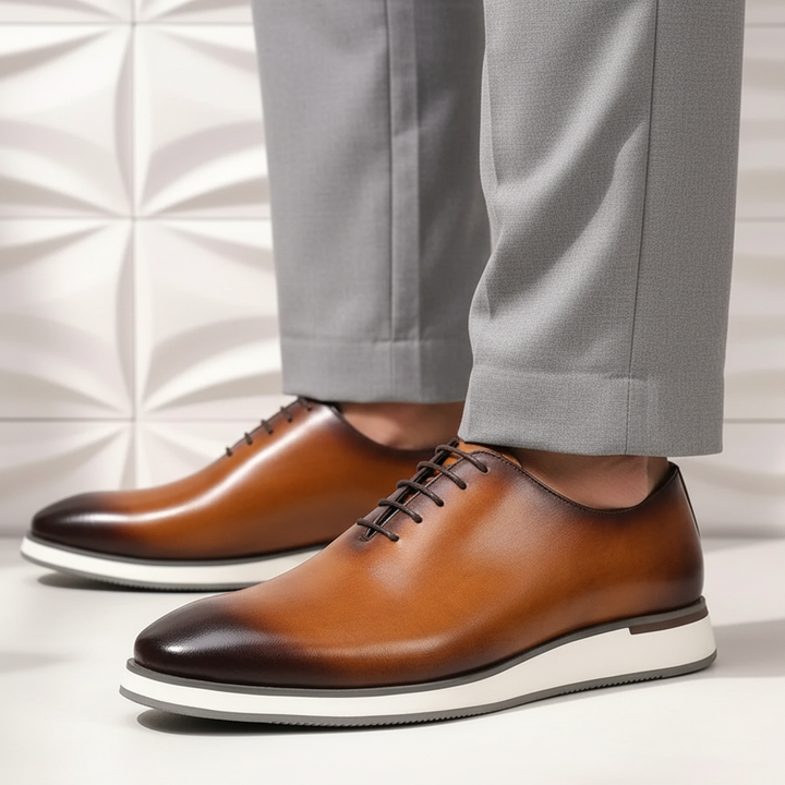 Lorenzo Cowhide Leather Shoes