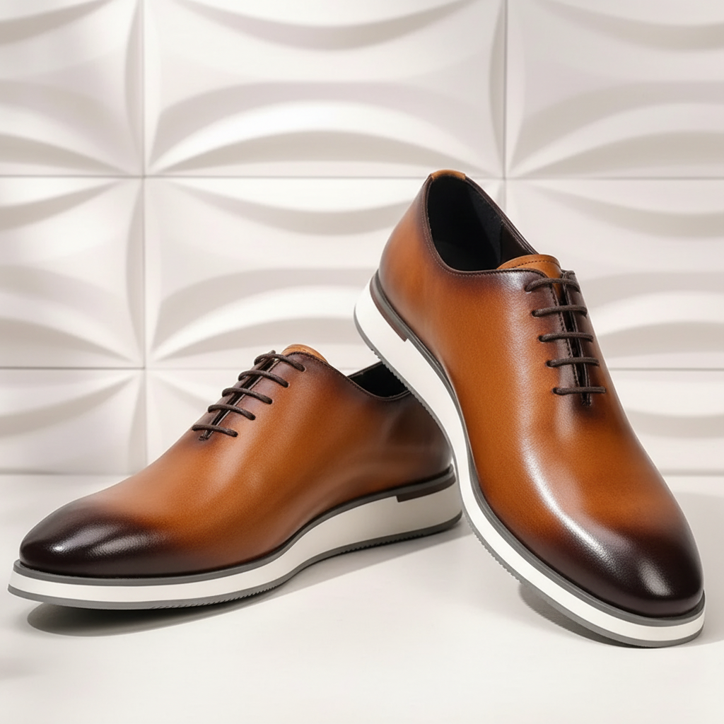 Lorenzo Cowhide Leather Shoes