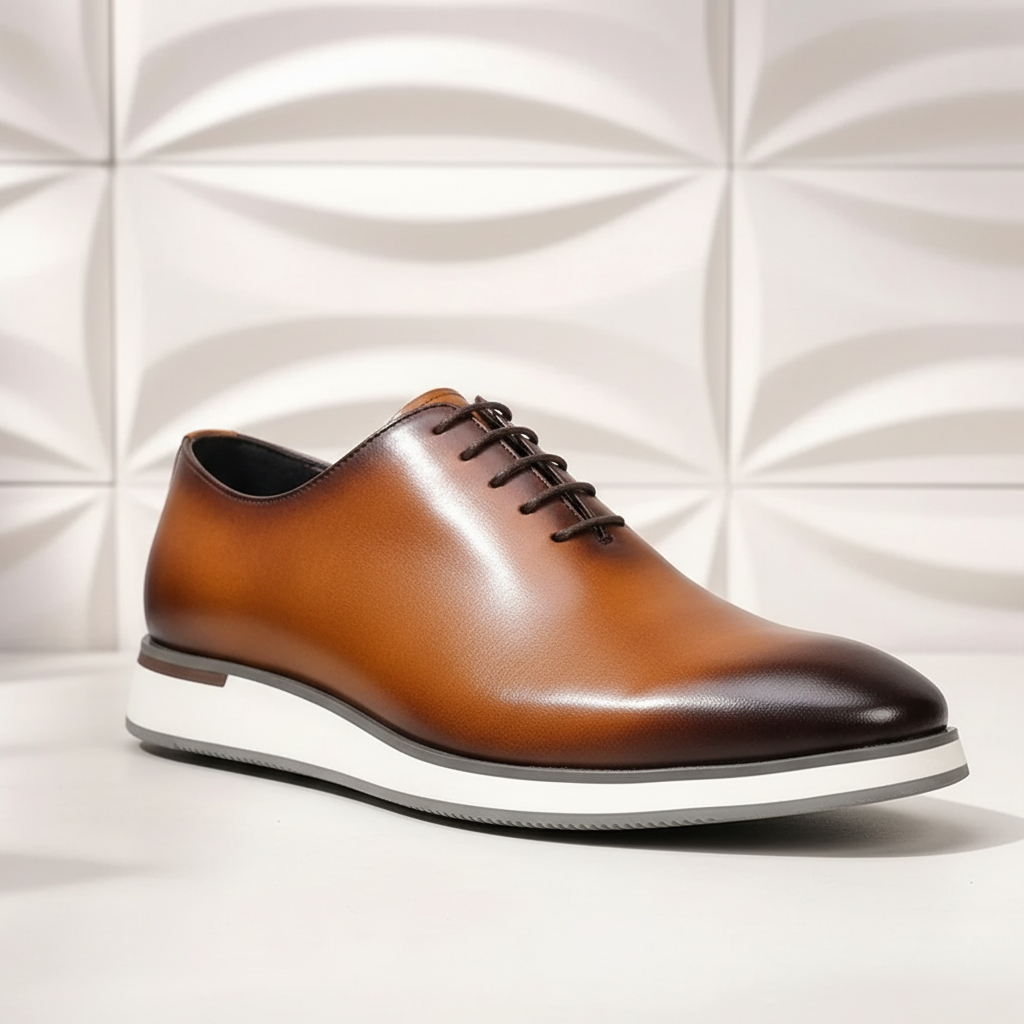 Lorenzo Cowhide Leather Shoes