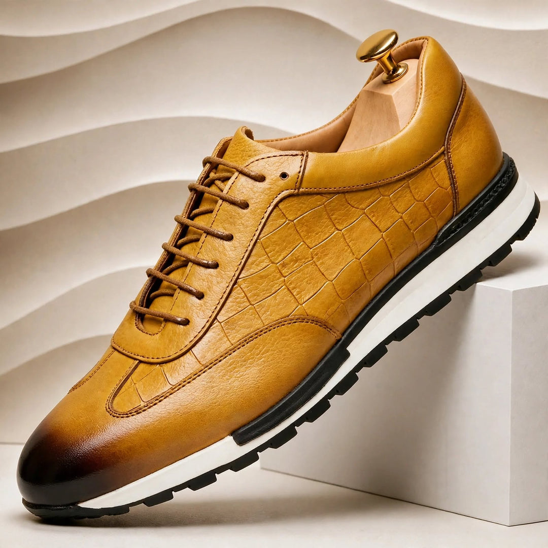 Luceratti Cowhide Leather Sneakers