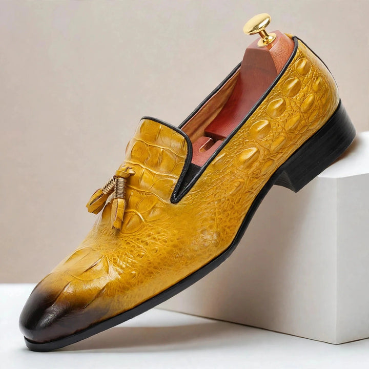 Montavelli Cowhide Leather Loafers