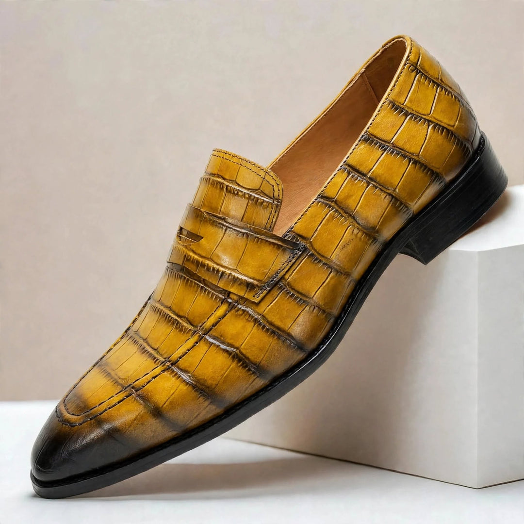 Galvani Cowhide Leather Loafers