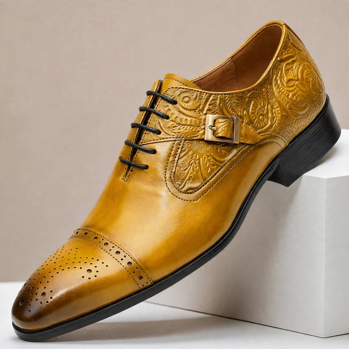 Ettore Cowhide Leather Shoes