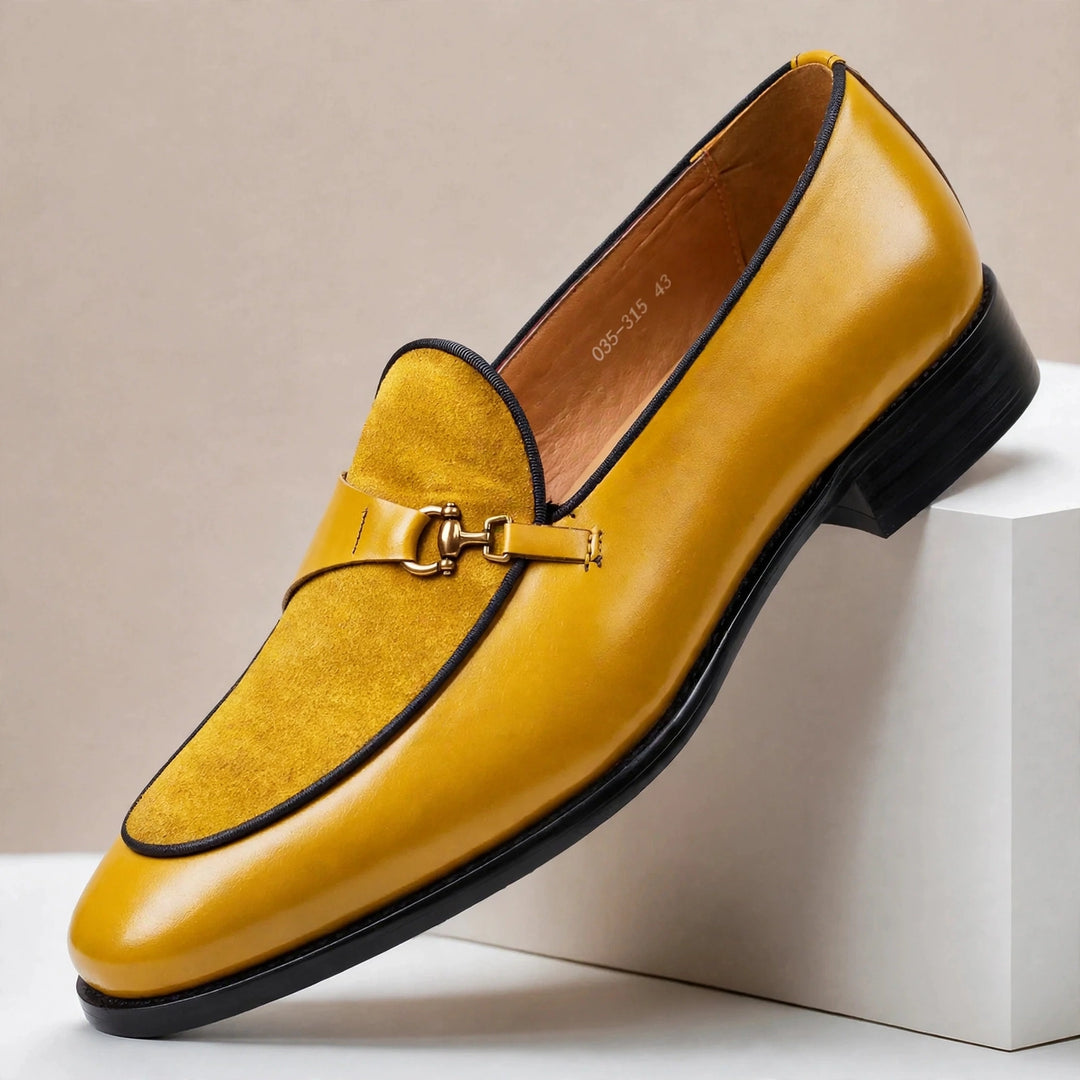 Varello Cowhide Leather Loafers