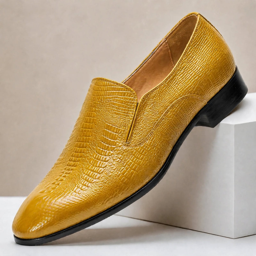 Venezia Cowhide Leather Loafers