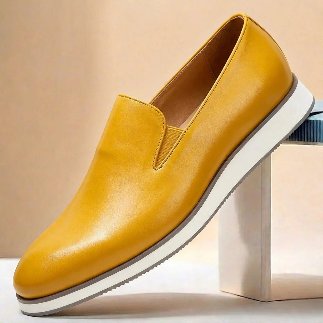 Montario Cowhide Leather Loafers