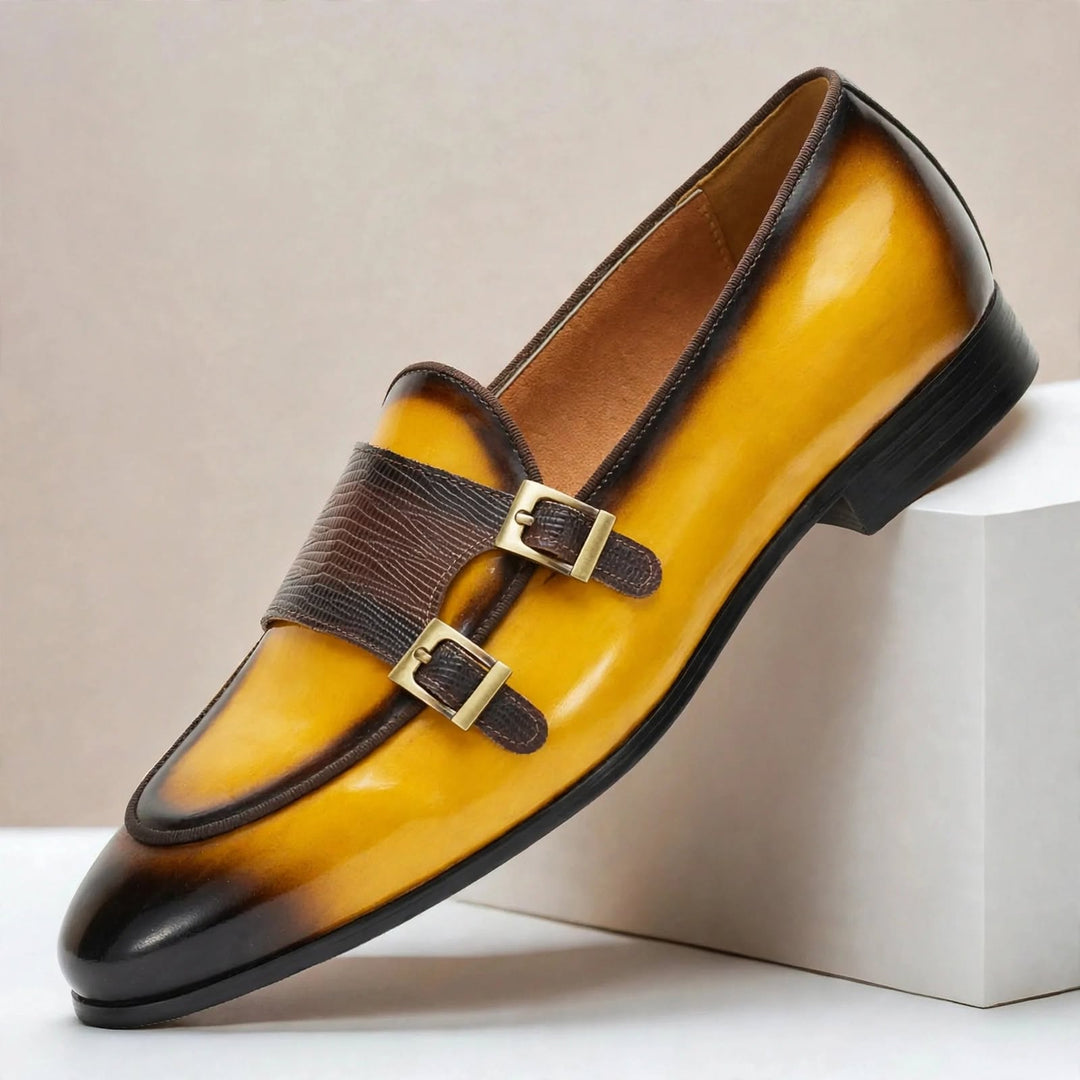 Folino Cowhide Leather Loafers