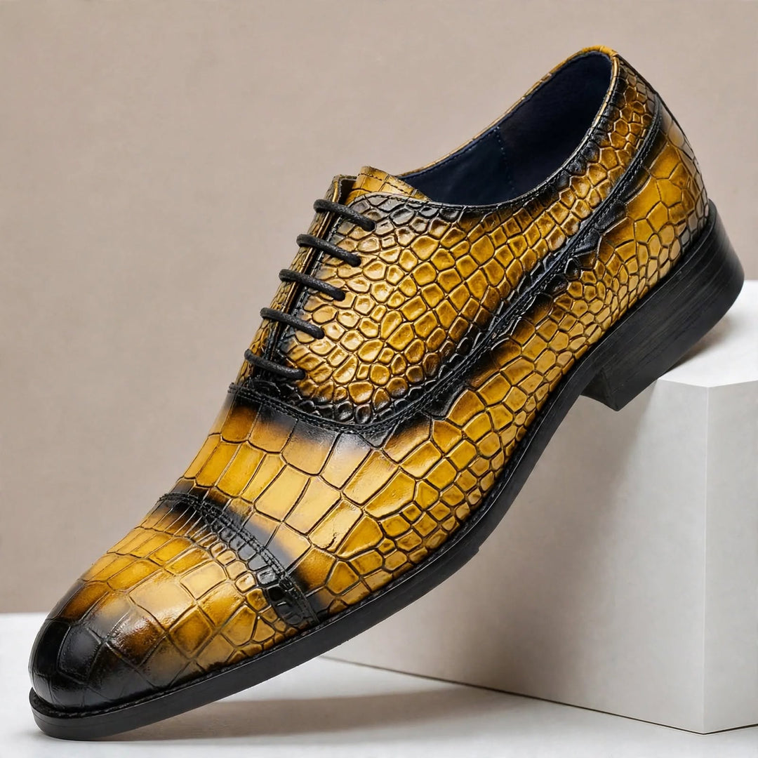 Zeloni Cowhide Leather Shoes