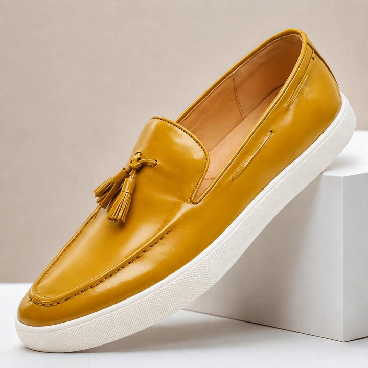 Valenti Cowhide Leather Loafers