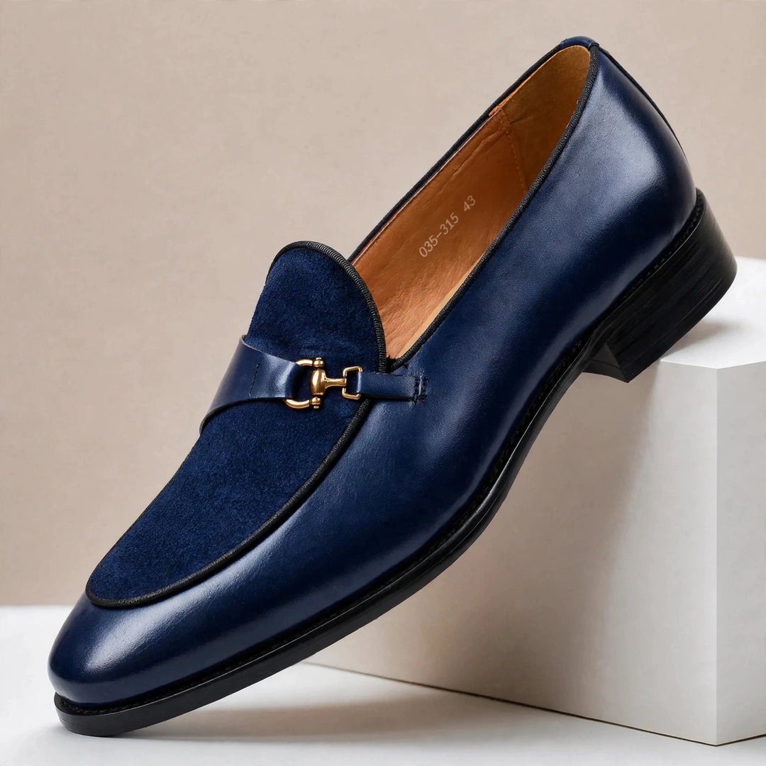 Varello Cowhide Leather Loafers