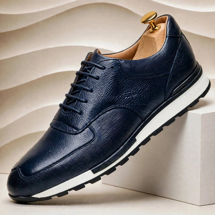 Vatello Cowhide Leather Sneakers