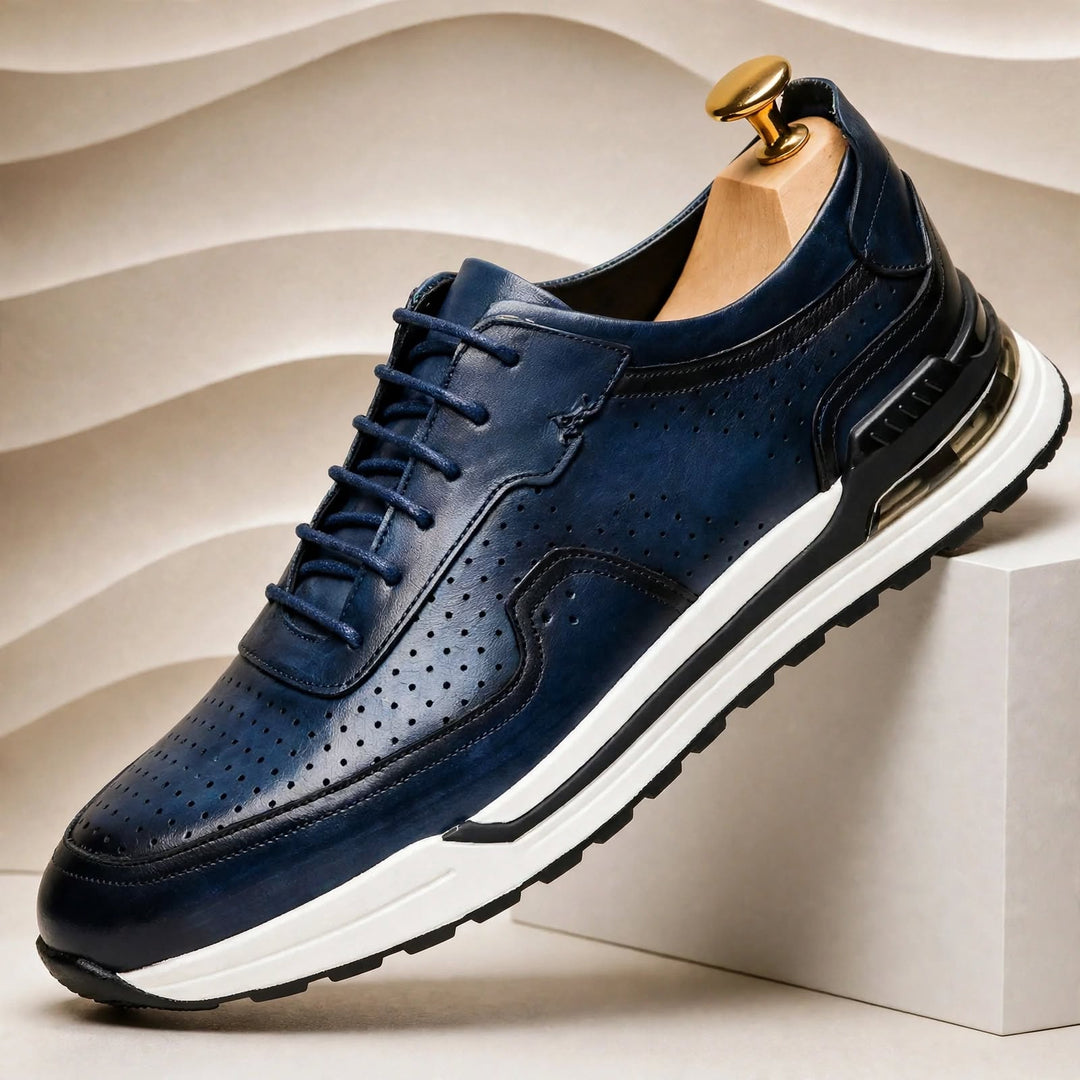 Valencia Cowhide Leather Sneakers
