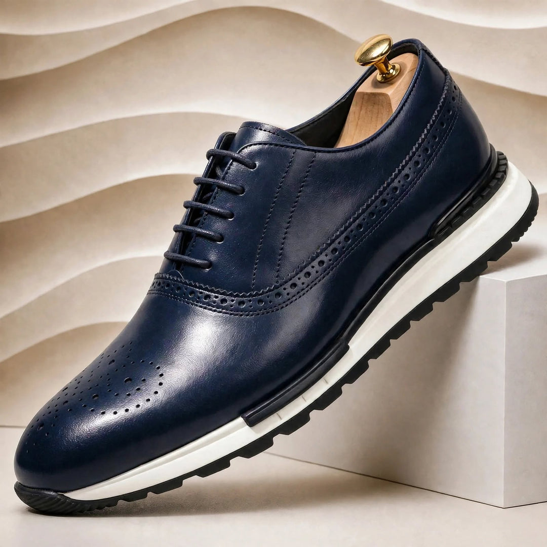 Luvino Cowhide Leather Sneakers