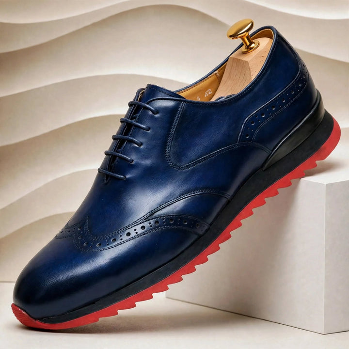 Corvino Cowhide Leather Sneakers