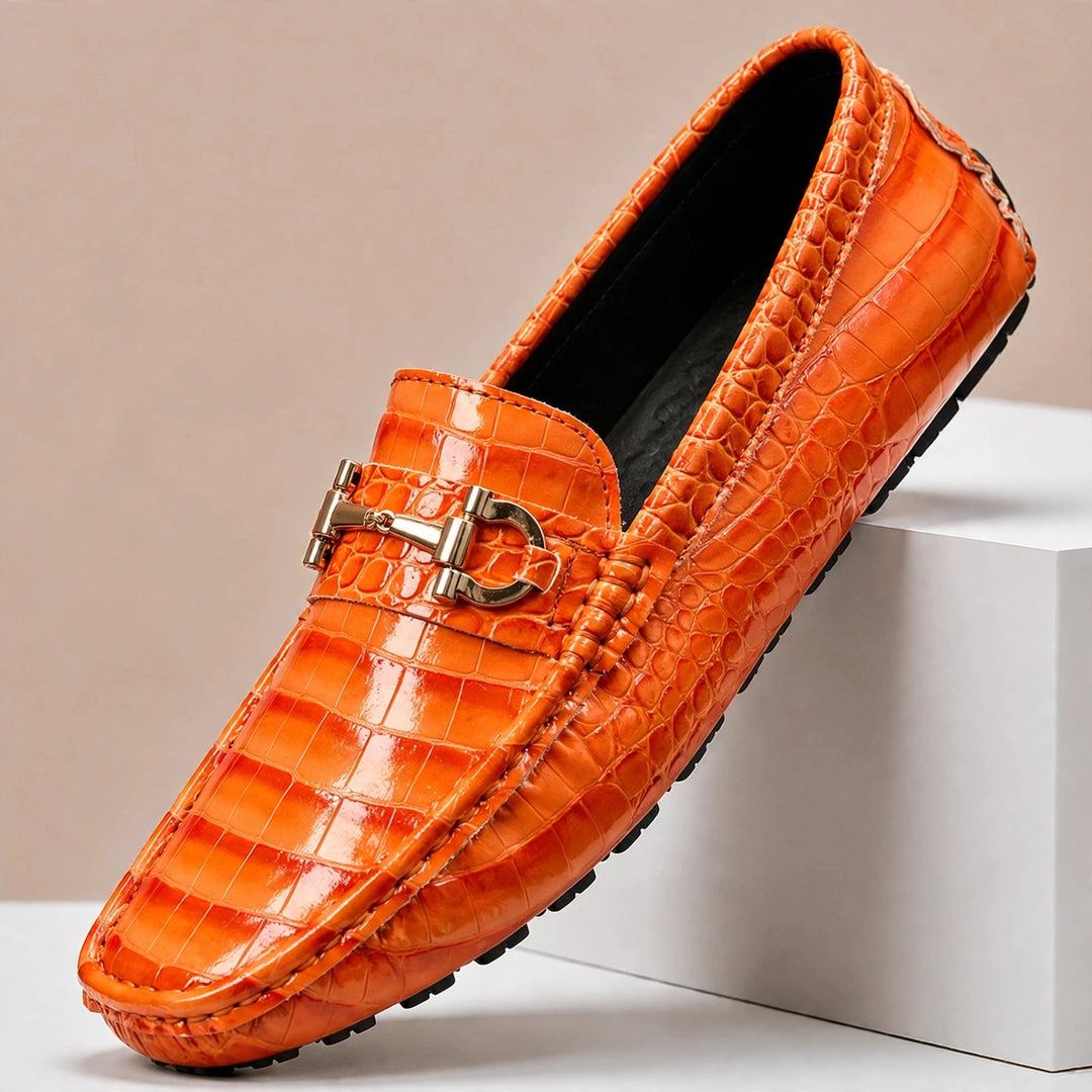 Vitello Genuine Leather Loafers