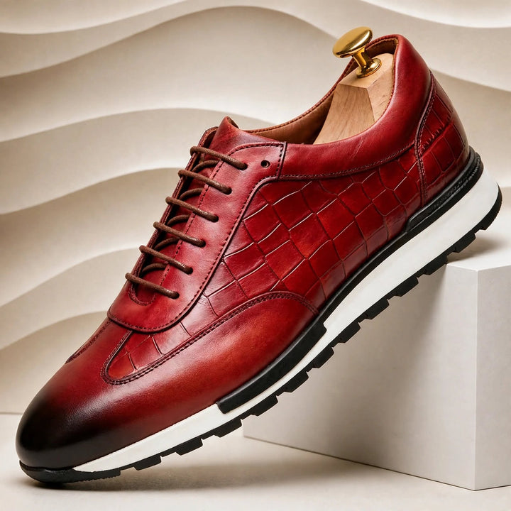 Luceratti Cowhide Leather Sneakers