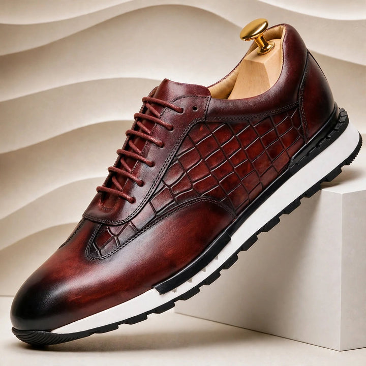 Luceratti Cowhide Leather Sneakers
