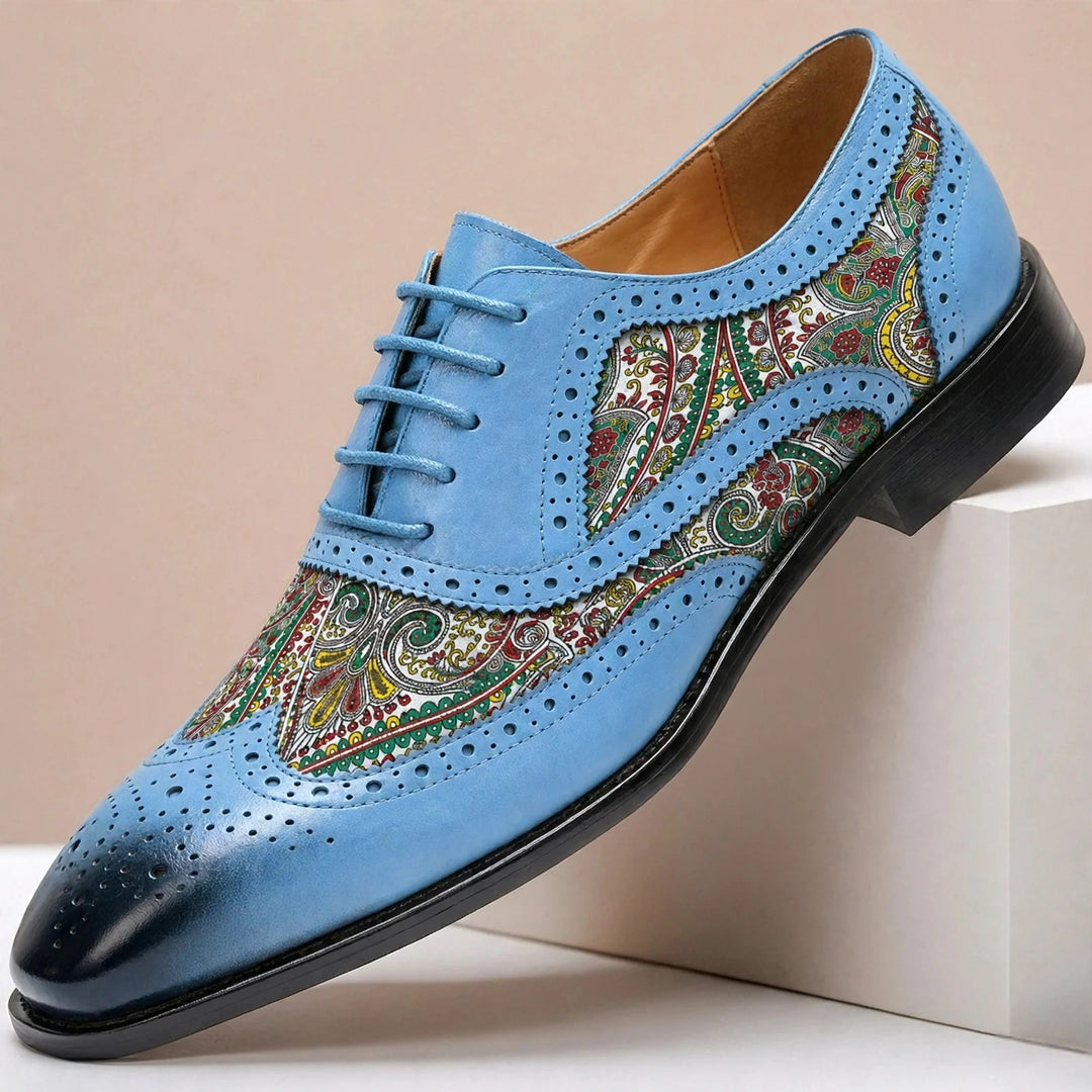 Stefano Cowhide Leather Shoes
