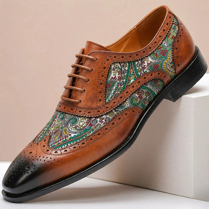 Stefano Cowhide Leather Shoes