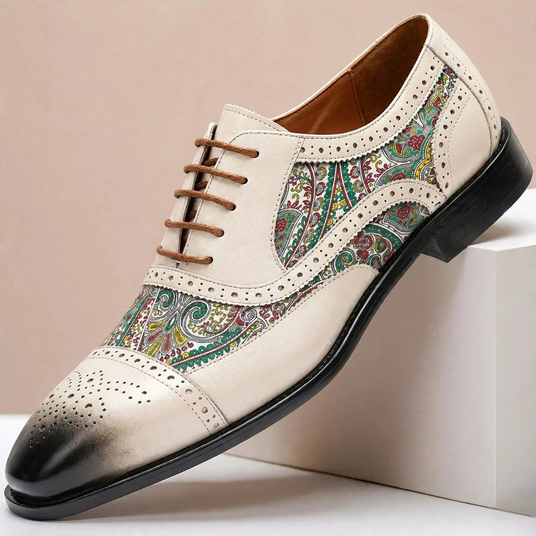 Stefano Cowhide Leather Shoes