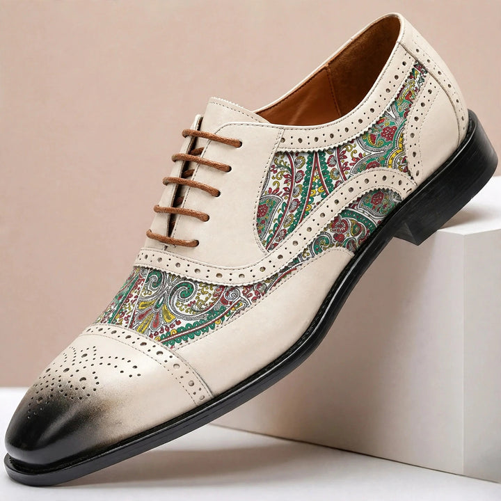 Stefano Cowhide Leather Shoes