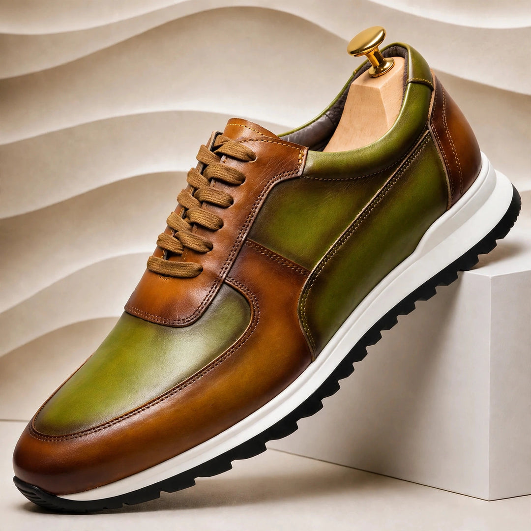 Lalvani Cowhide Leather Sneakers