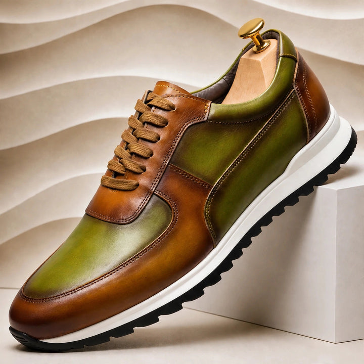 Lalvani Cowhide Leather Sneakers