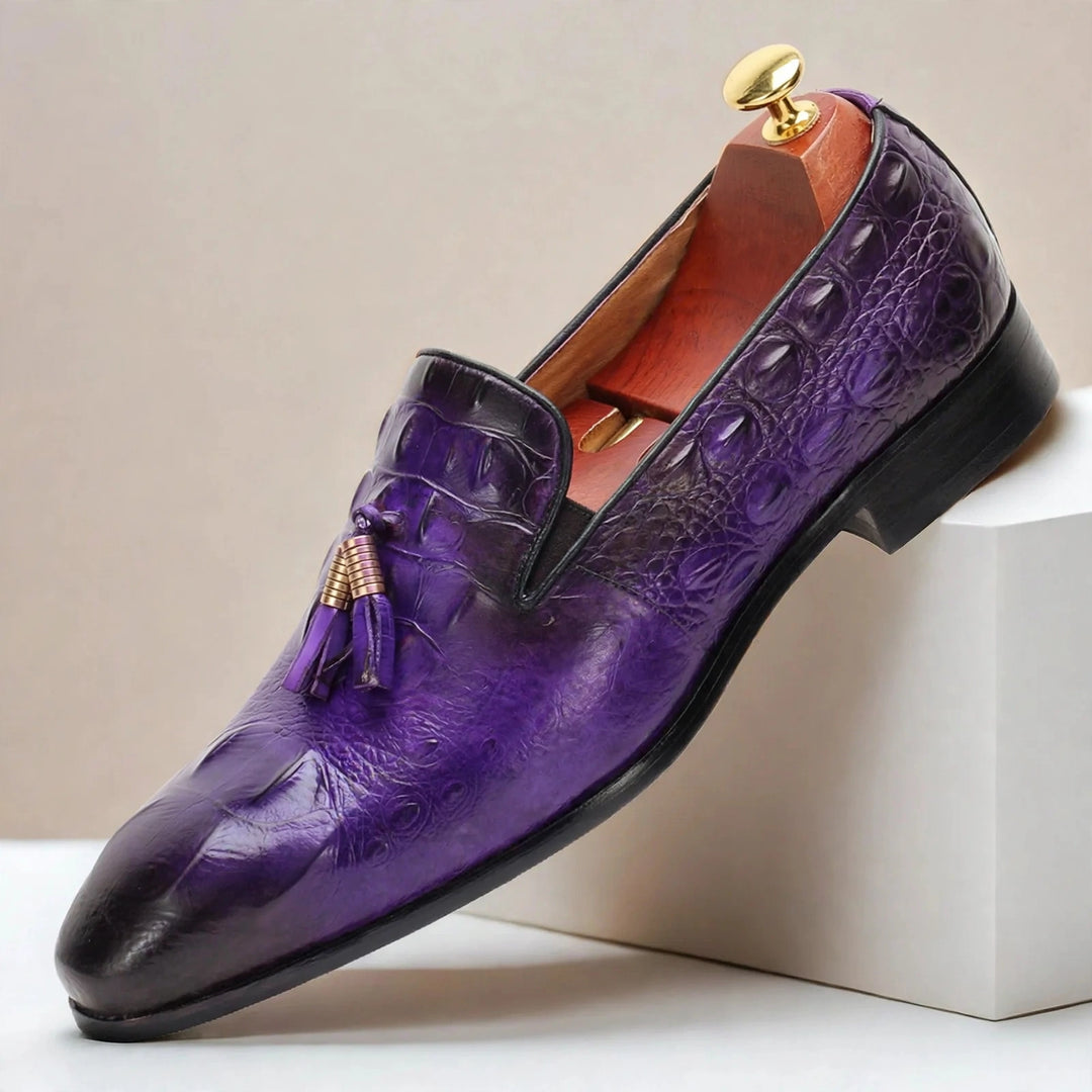 Montavelli Cowhide Leather Loafers