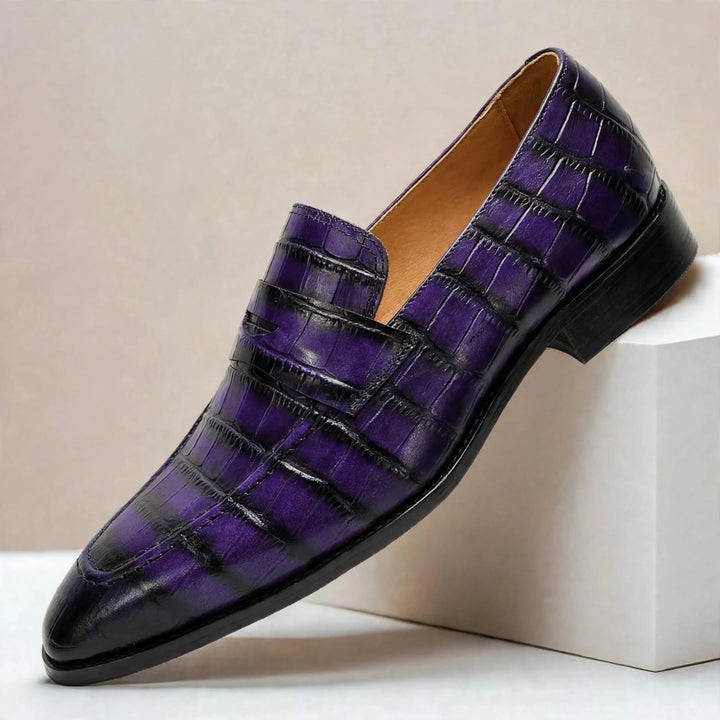 Galvani Cowhide Leather Loafers