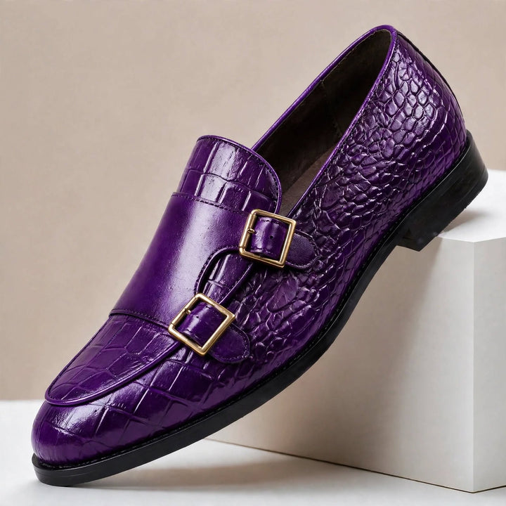 Lasaro Cowhide Leather Loafers