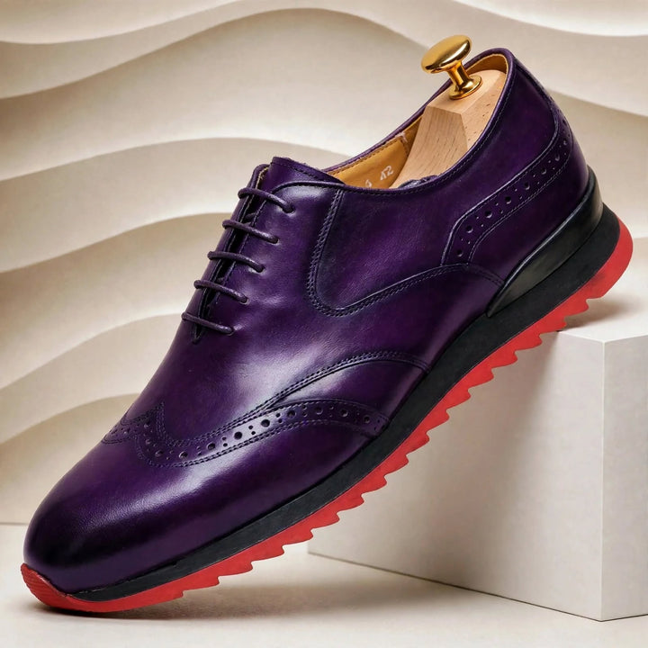 Corvino Cowhide Leather Sneakers