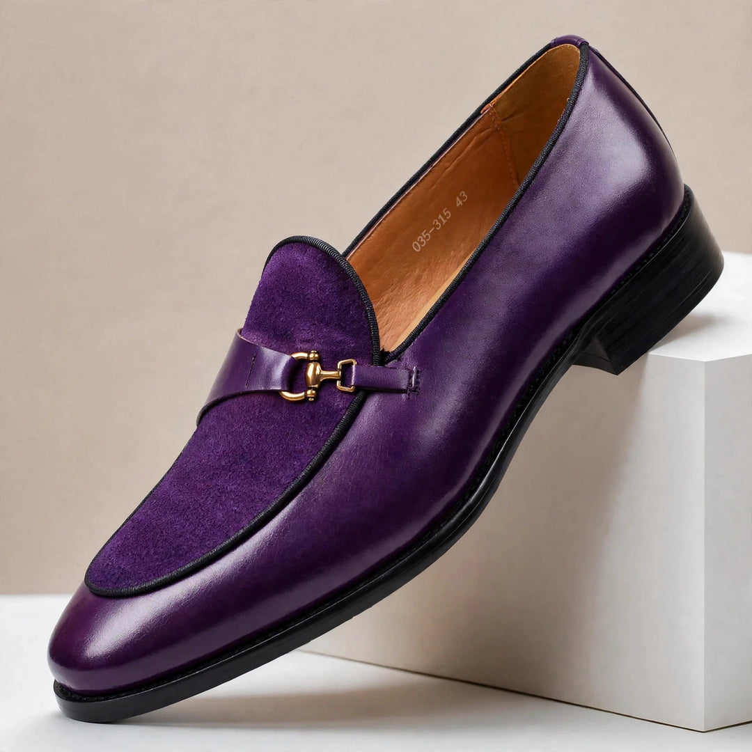 Varello Cowhide Leather Loafers