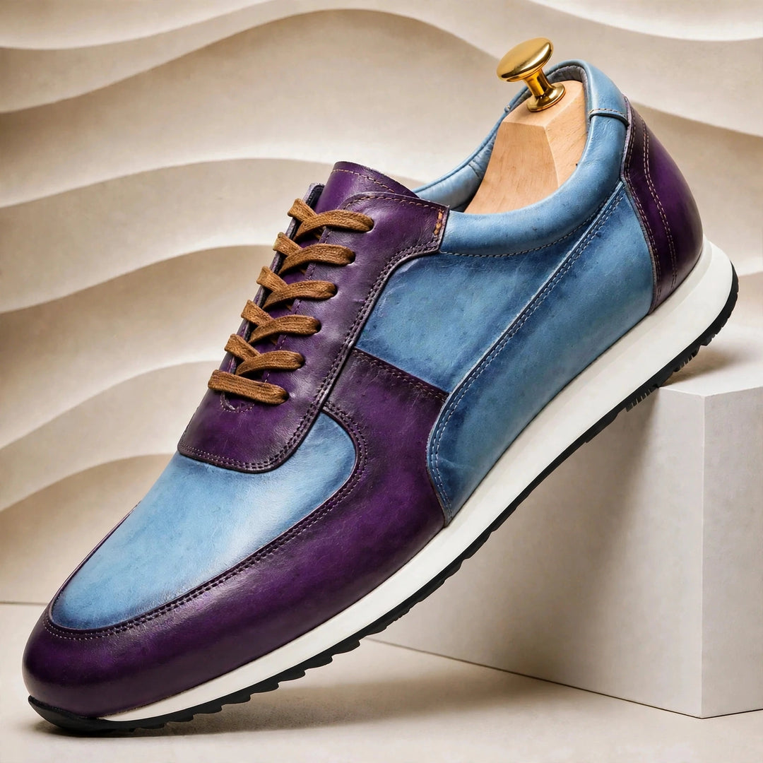 Lalvani Cowhide Leather Sneakers